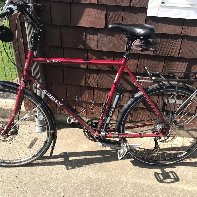 Photo of recovered bike