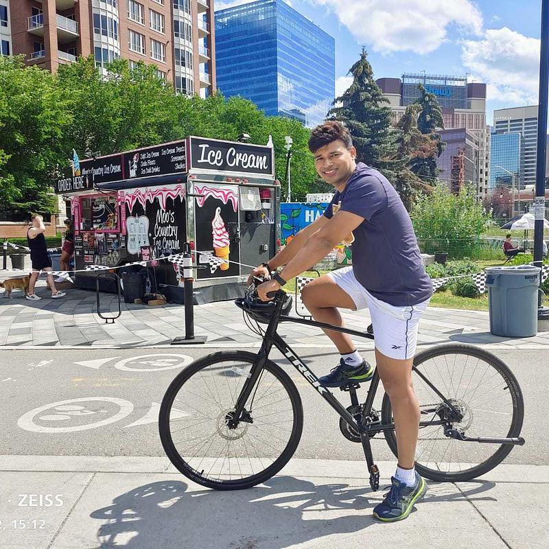 Photo of recovered bike