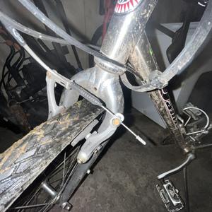 2003 Jamis Coda Silver, gray or bare metal