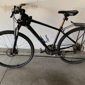 2013 Specialized Crosstrail Silver, gray or bare metal