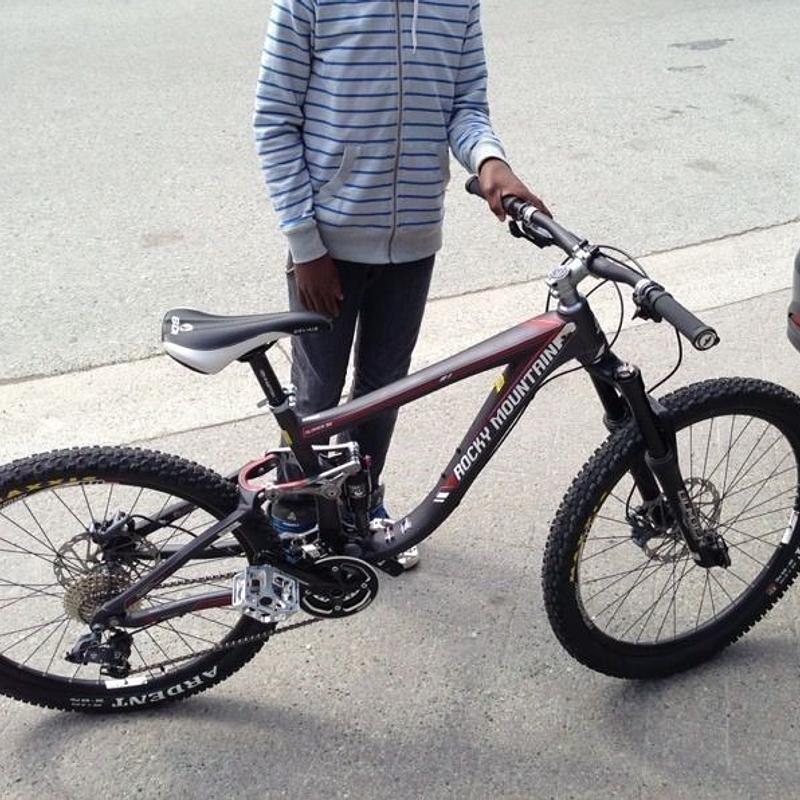 Photo of recovered bike