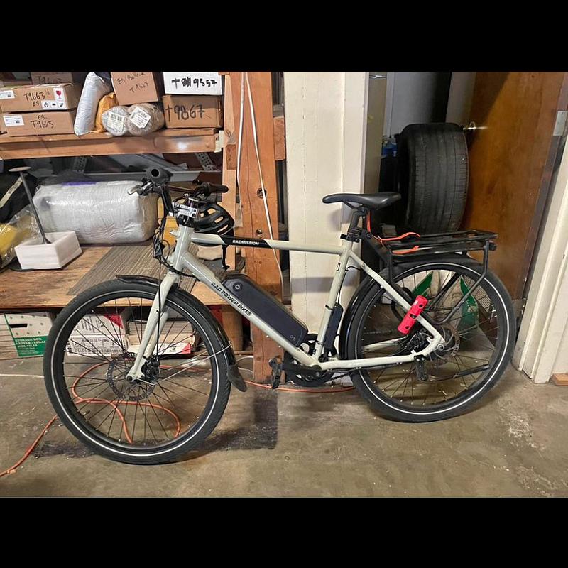 Photo of recovered bike