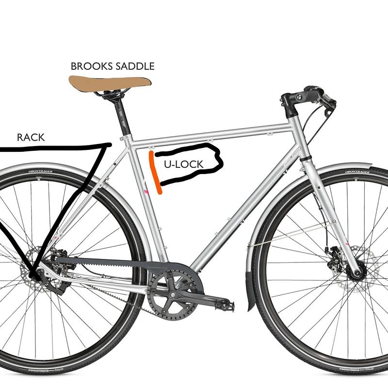 Photo of recovered bike