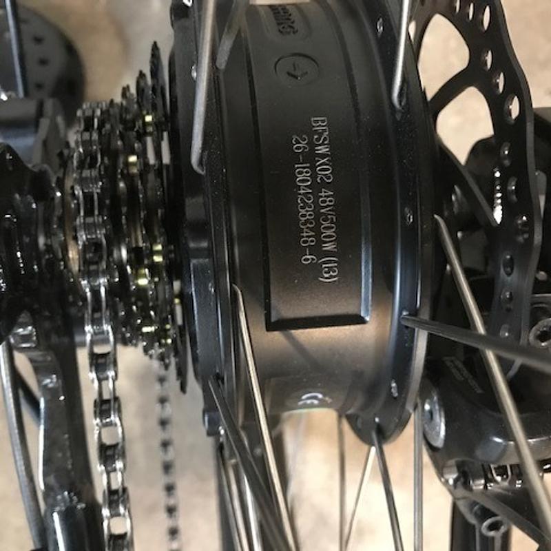 Photo of recovered bike