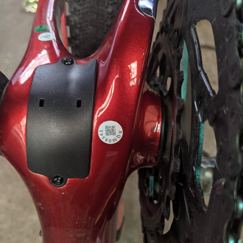 Photo of recovered bike