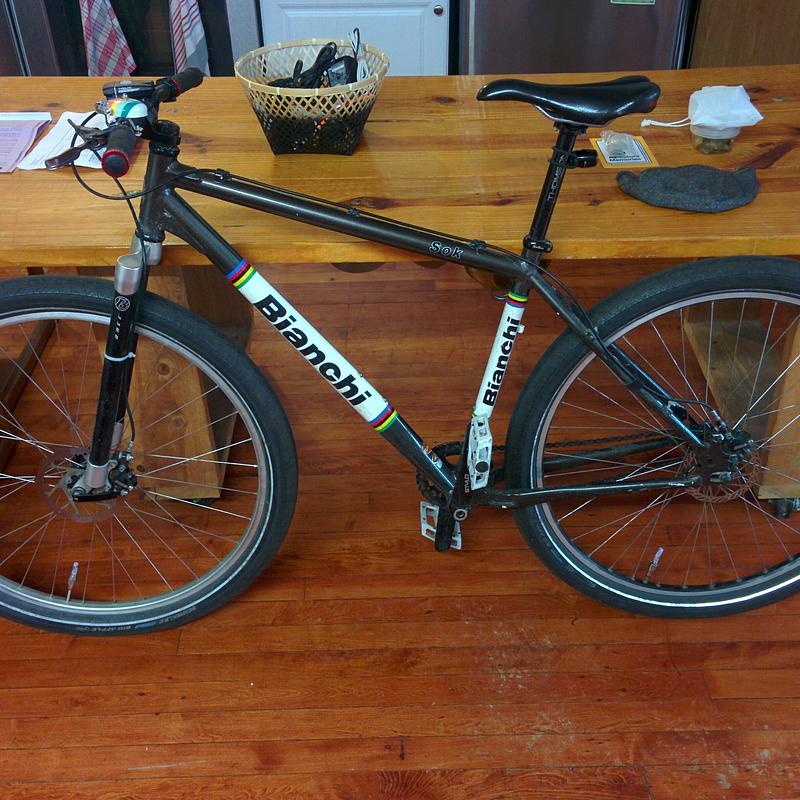 Photo of recovered bike