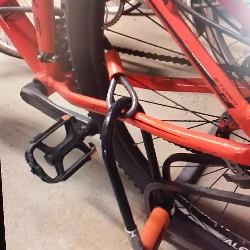 Photo of recovered bike