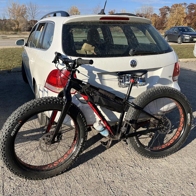 Photo of recovered bike