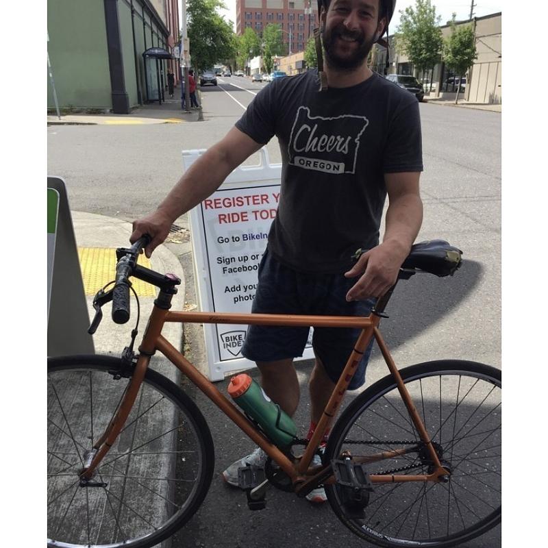 Photo of recovered bike