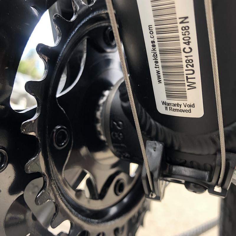 Photo of recovered bike