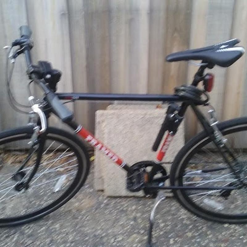 Photo of recovered bike