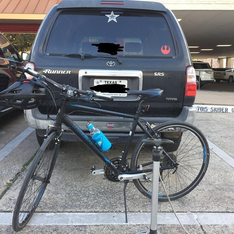 Photo of recovered bike
