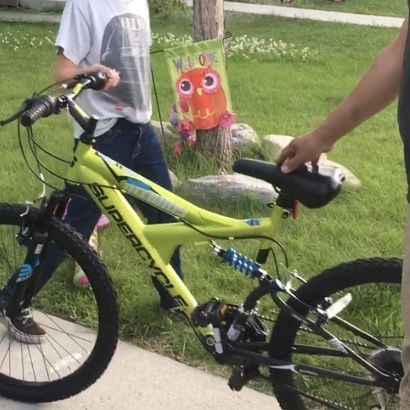 Photo of recovered bike