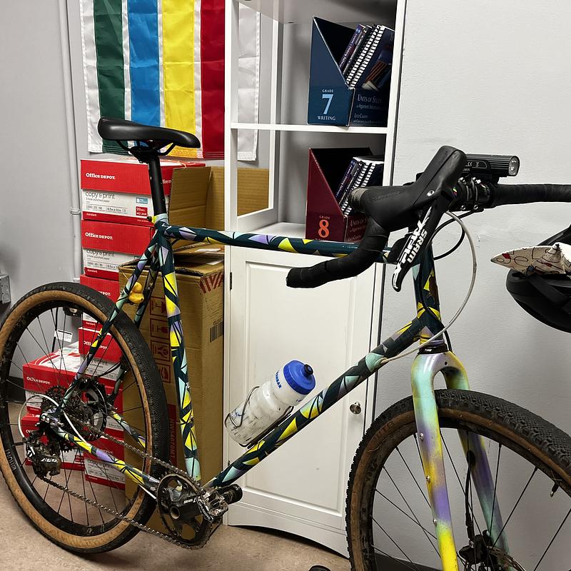 Photo of recovered bike