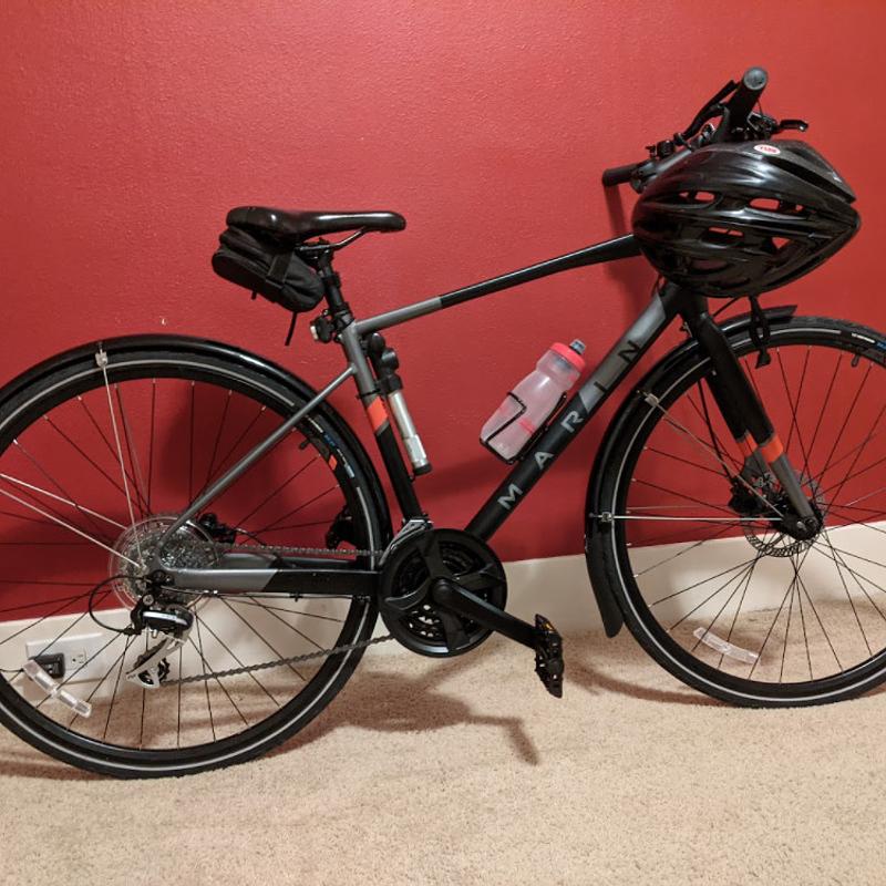 Photo of recovered bike