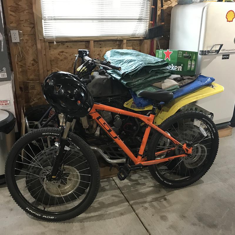 Photo of recovered bike