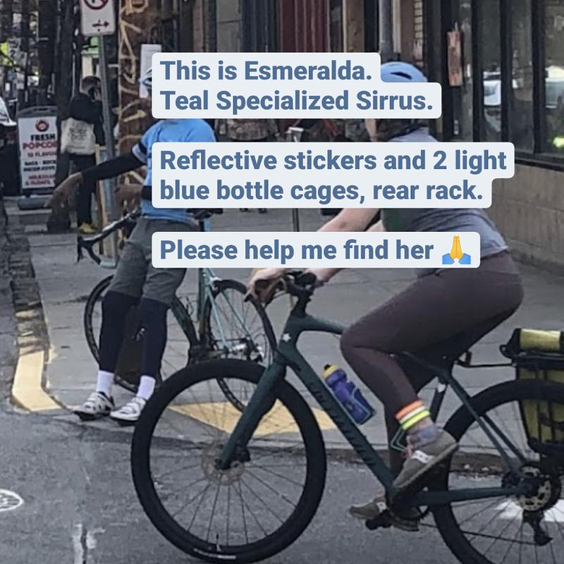 Photo of recovered bike