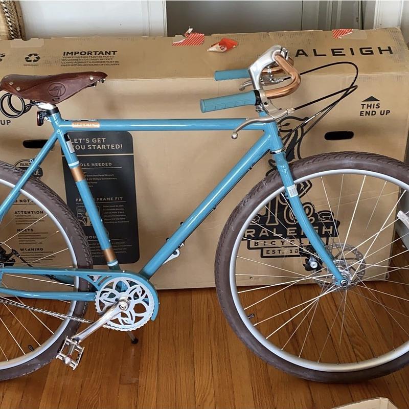 Photo of recovered bike